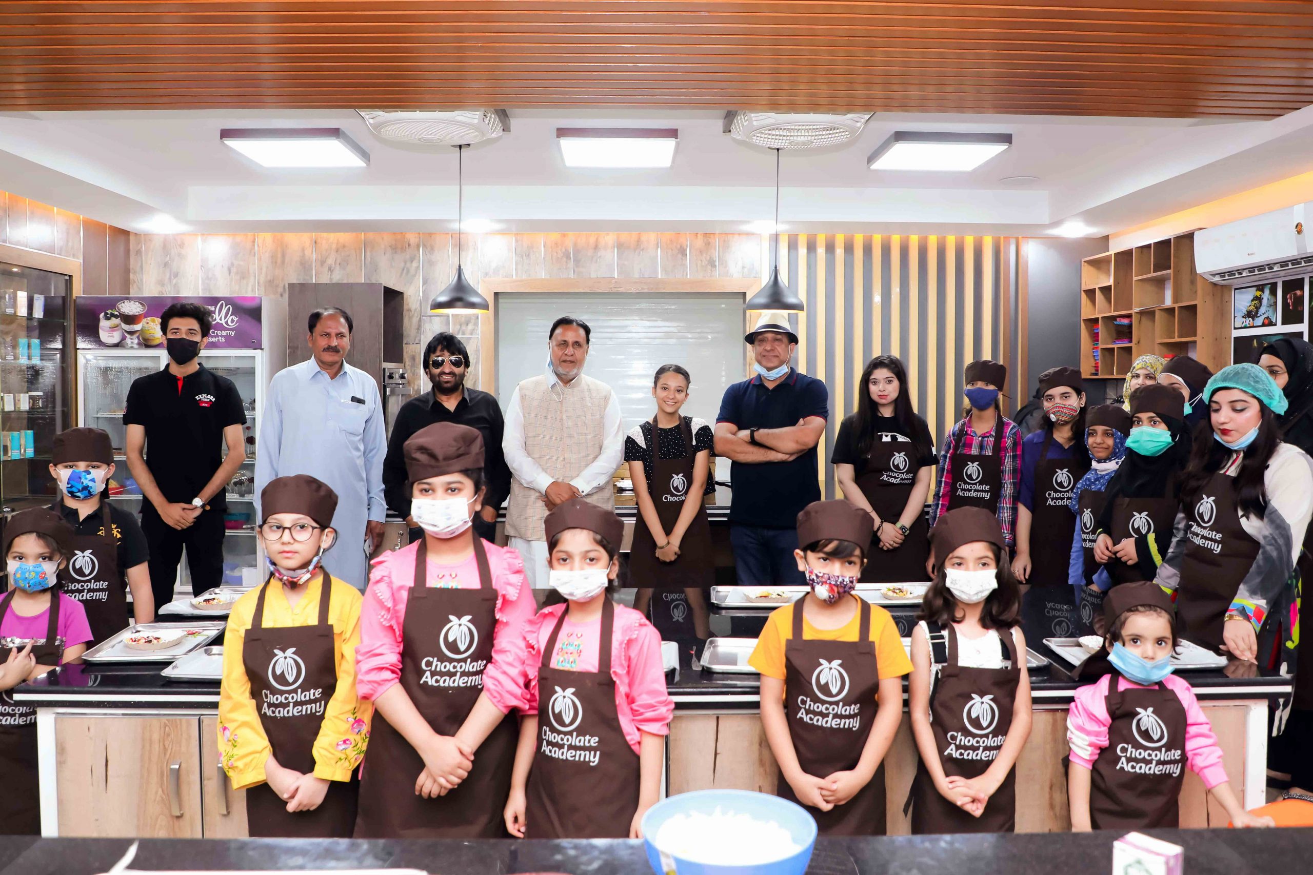 Yet another action-packed workshop at Chocolate Academy