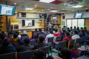 COTHM students interact with global human resource expert Zamir Abbasi