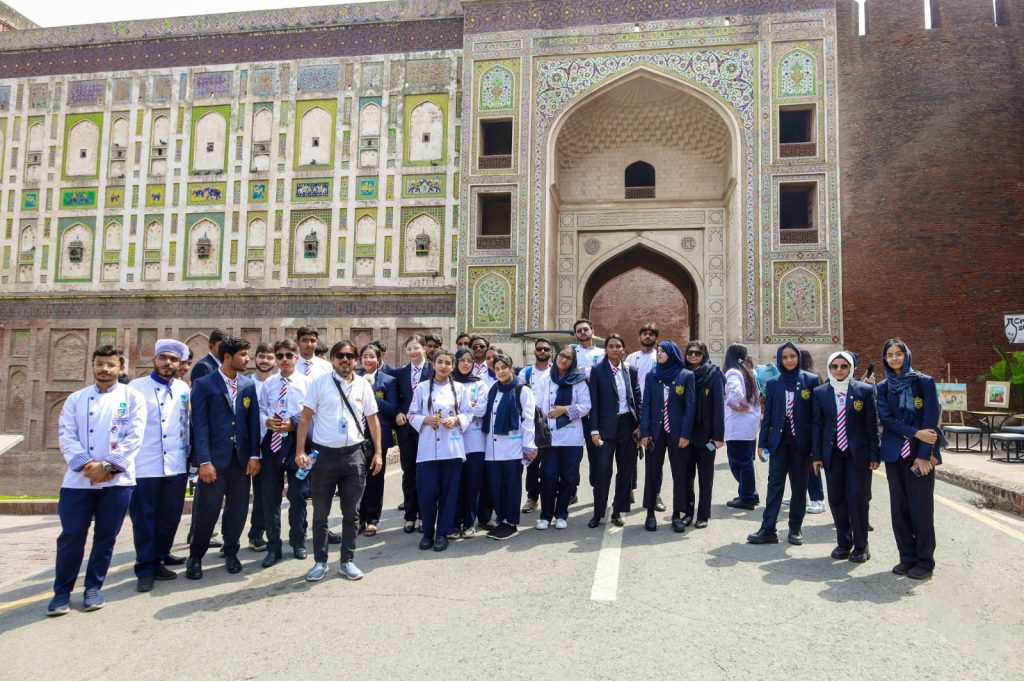 Bus Tour of Lahore for new COTHM Students