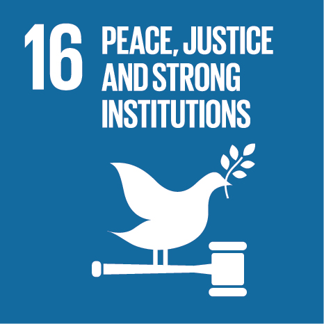 Goal 16: Peace, Justice and Strong Institutions