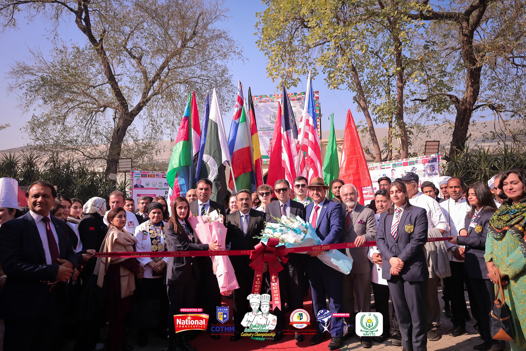 Amir Jan, Executive Director, NAVTTC graces the Grand Opening of Pakistan International Culinary Championship (PICC) 2025.