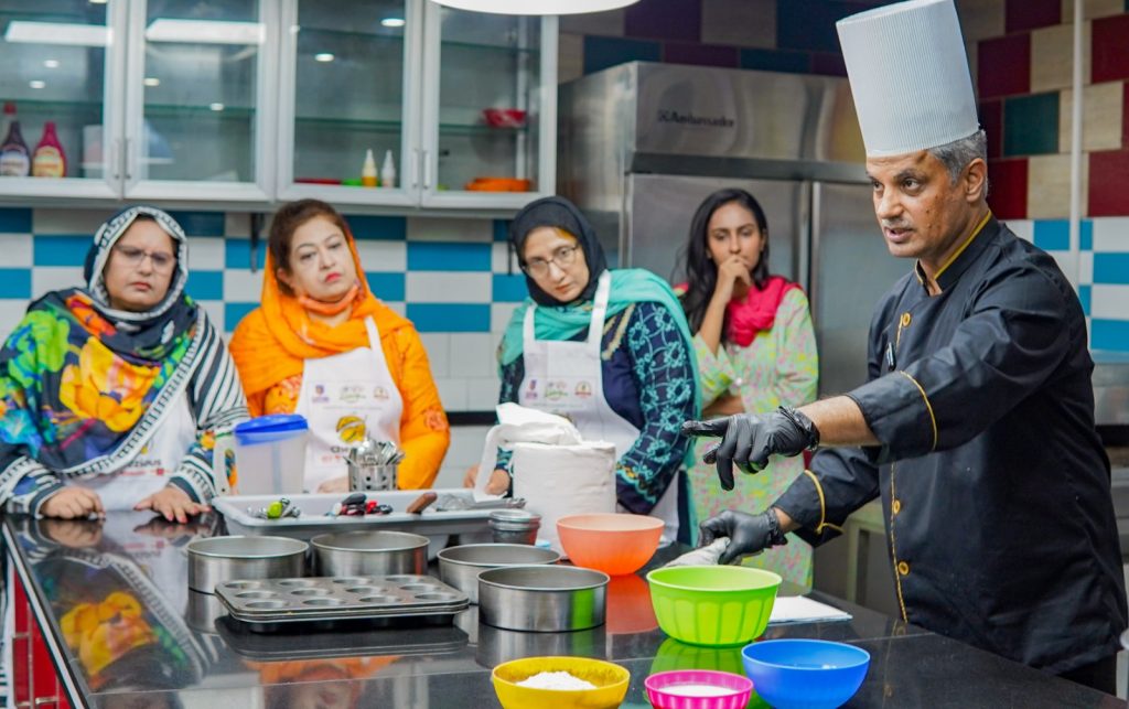 Baking Workshop Female Journalists