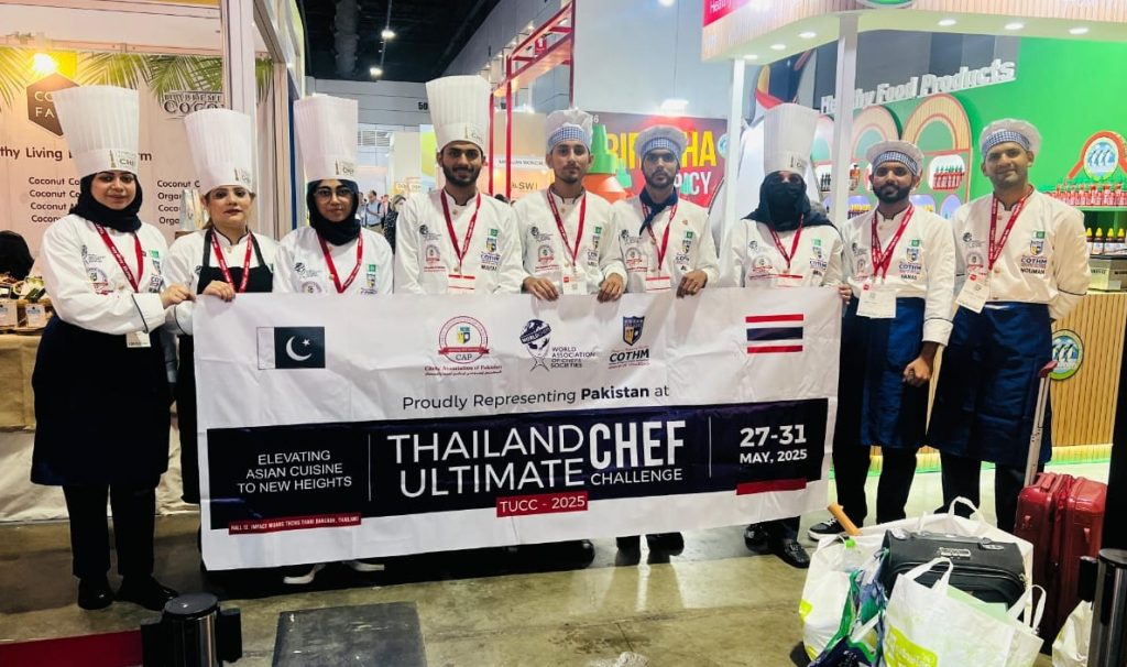 Pakistan’s young culinary stars shine bright on day one of Thailand Ultimate Chef Challenge 2025