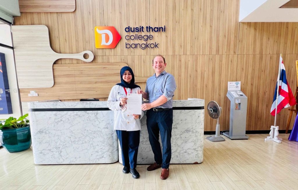 COTHM Students Awarded Prestigious Certification in Dusit Thani’s Bangkok Destination Program