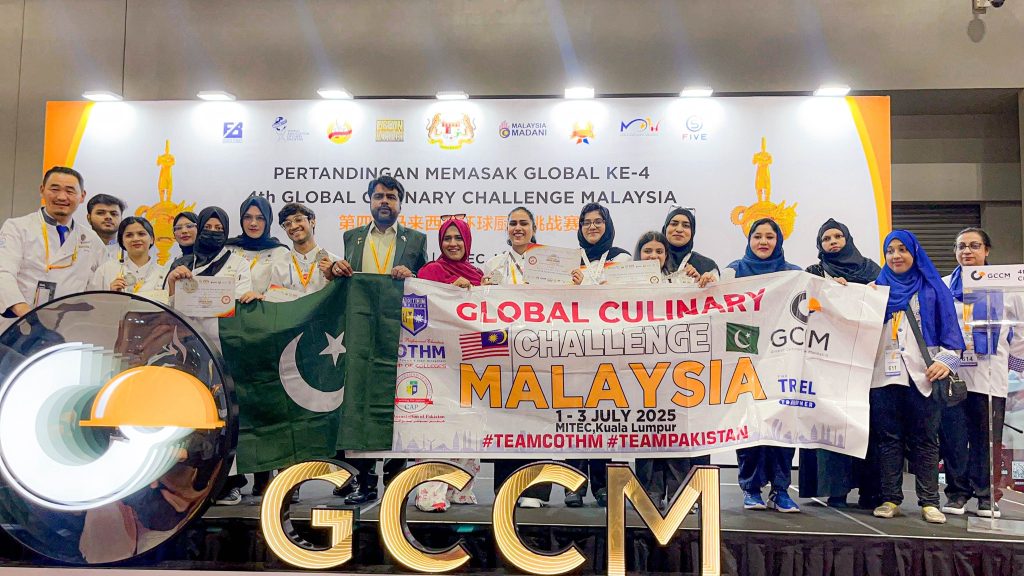 COTHM Karachi Clinches 14 Awards at Global Culinary Challenge in Malaysia