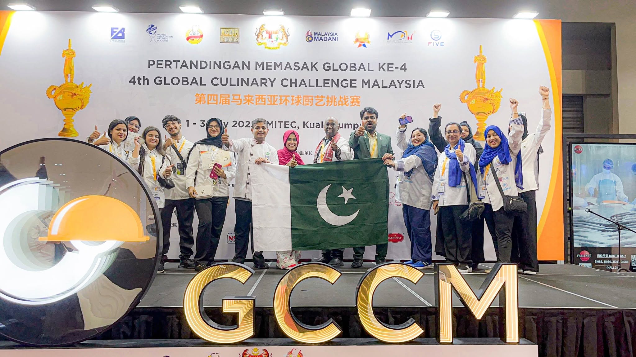 COTHM Karachi Clinches 14 Awards at Global Culinary Challenge in Malaysia