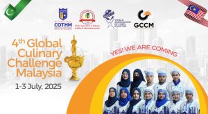 COTHM Karachi to represent Pakistan at 4th Global Culinary Competition in Malaysia