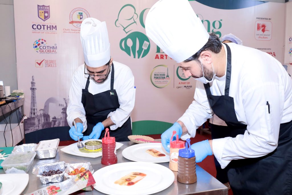 COTHM Cooking Baking Competition Competition at Mera Brand Pakistan Expo
