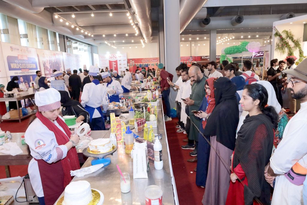 COTHM Cooking Baking Competition Competition at Mera Brand Pakistan Expo