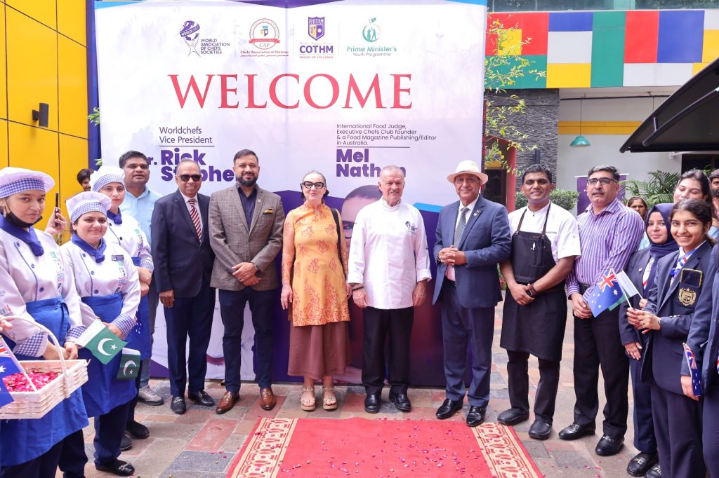 Worldchefs Vice President welcome COTHM guests