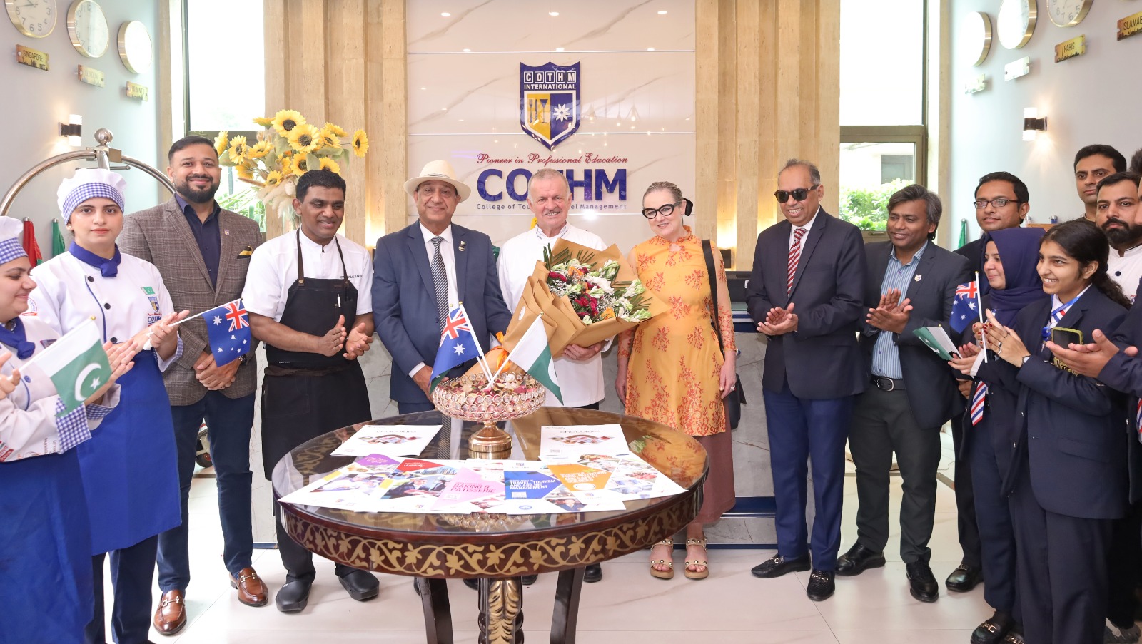 Worldchefs Vice President welcome COTHM guests