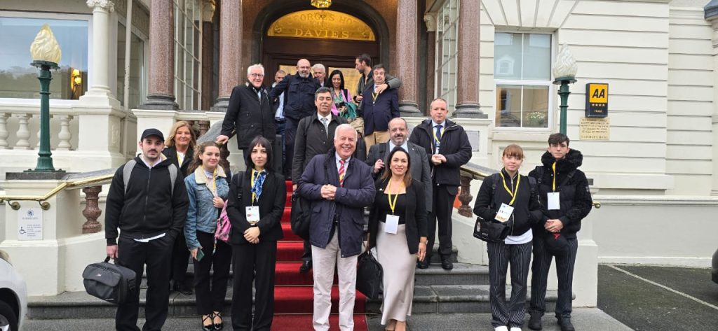 Global educators and tourism leaders at EURHODIP discussing hospitality sustainability.