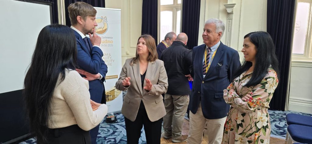 Global hospitality leaders networking during EURHODIP Conference 2025