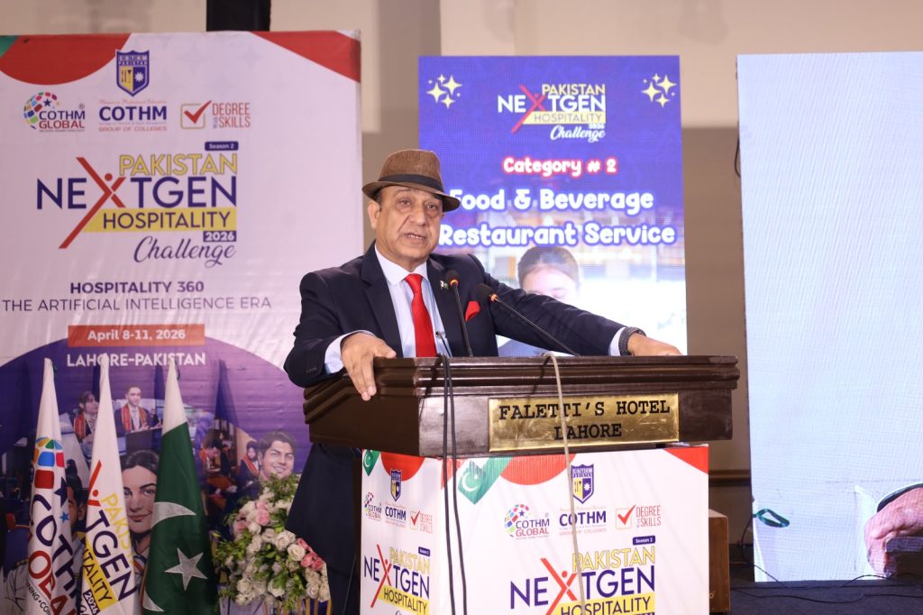 Ahmad Shafiq addressing closing ceremony PNHC 2026