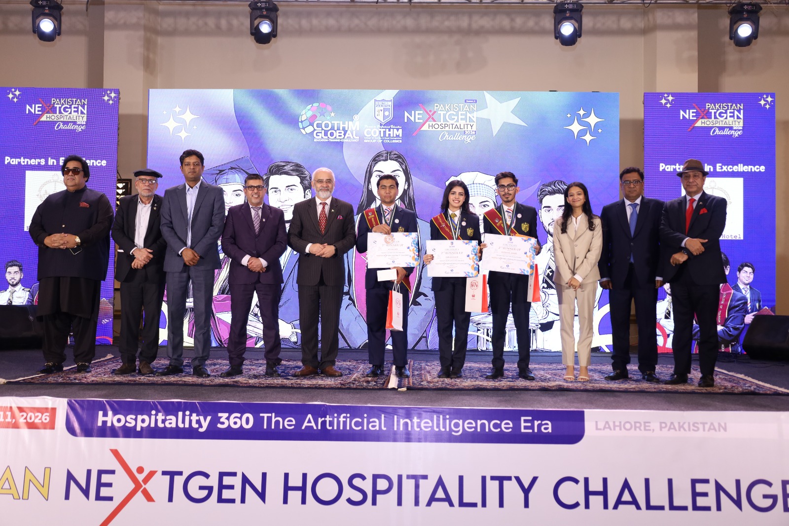 COTHM students receiving awards at PNHC 2026