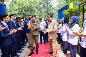 CTO Lahore Syed Abdul Rahim Sherazi visiting COTHM Pakistan