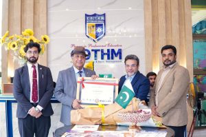 Sabre Country Director visiting COTHM Pakistan
