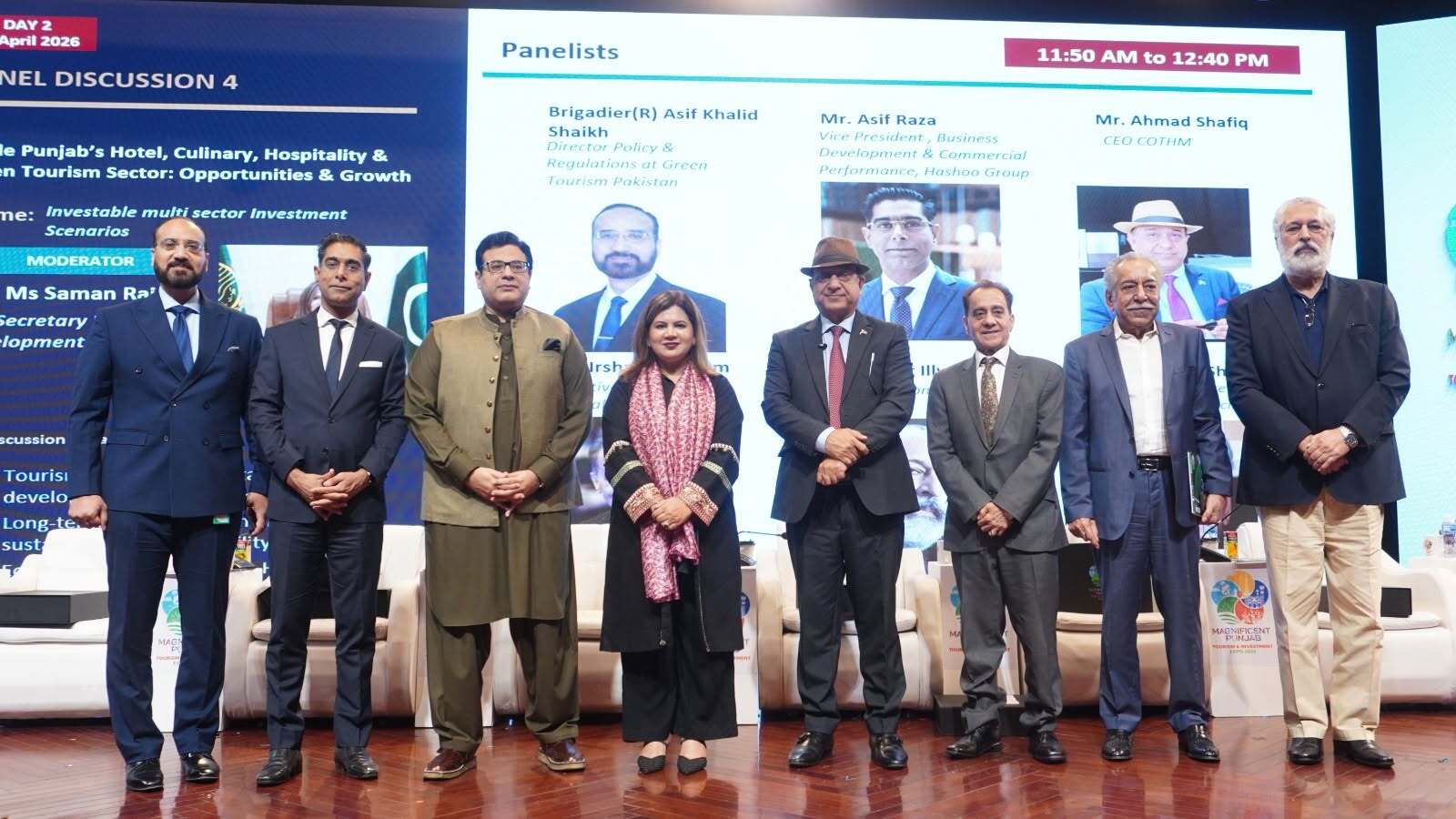 Ahmad Shafiq Board Member TDCP at COTHM Pakistan