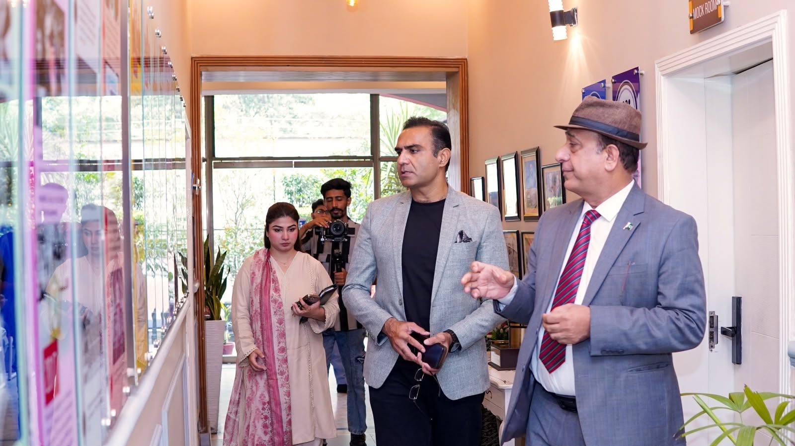 Asim Raza TDCP Managing Director visiting COTHM