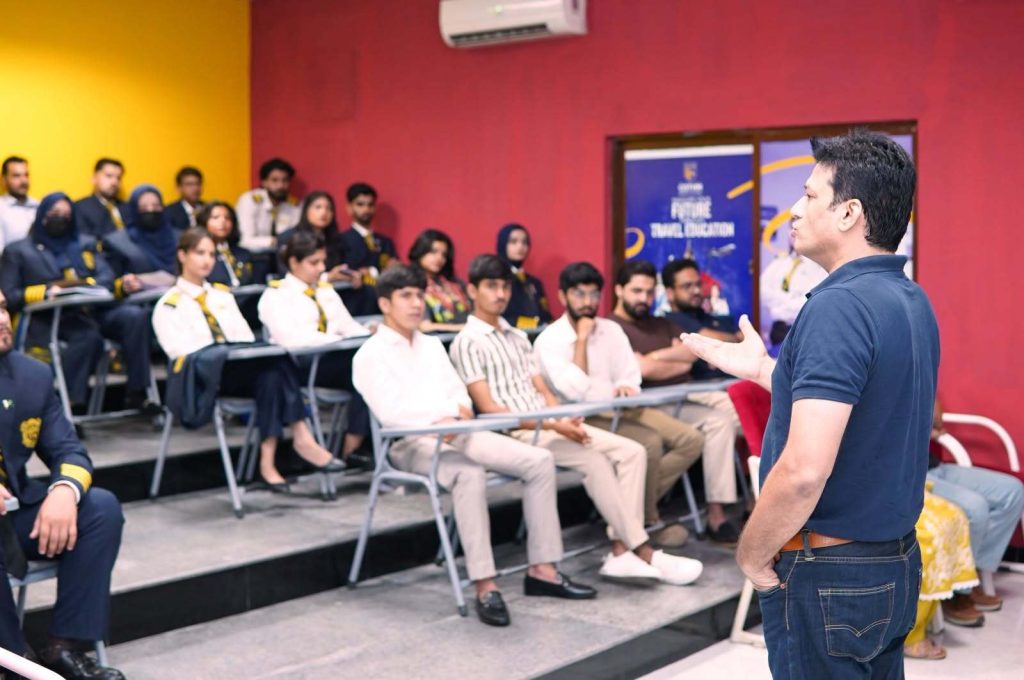 COTHM International Travel Tourism and Aviation Academy training session