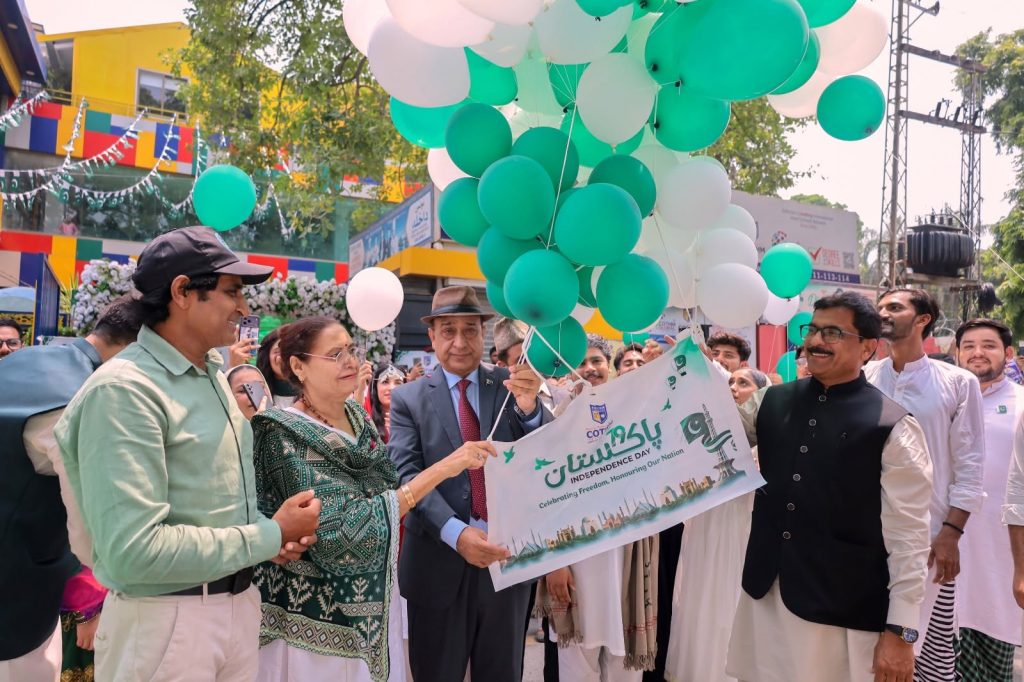 COTHM faculty and students celebrating Independence Day