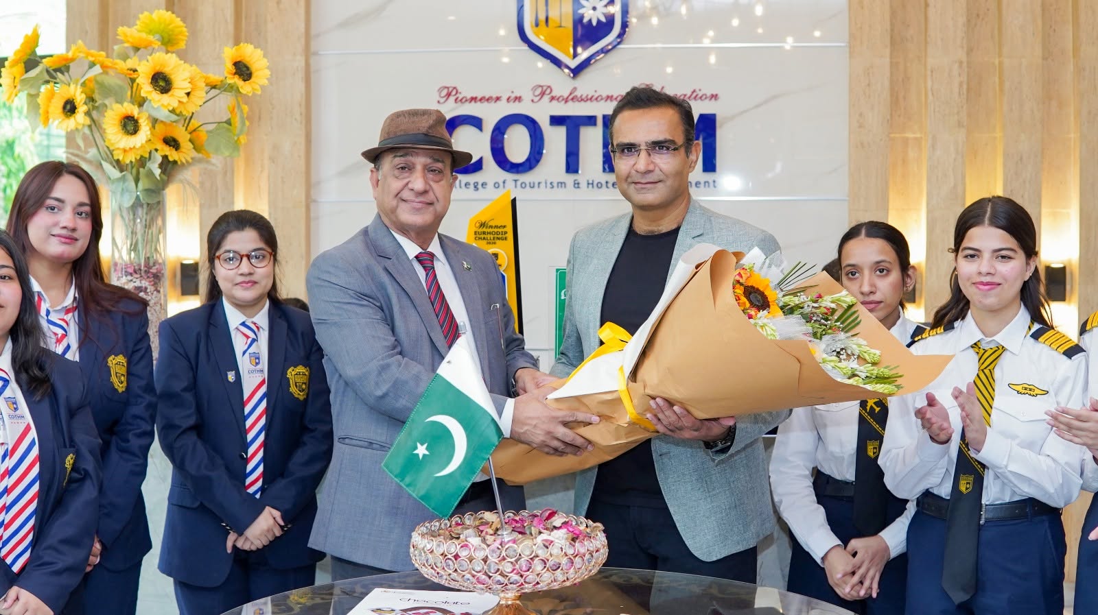 COTHM practical training for tourism and hospitality students