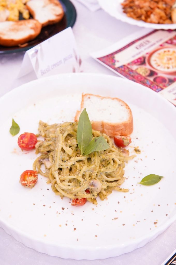 Culinary display at Mera Brand Pakistan