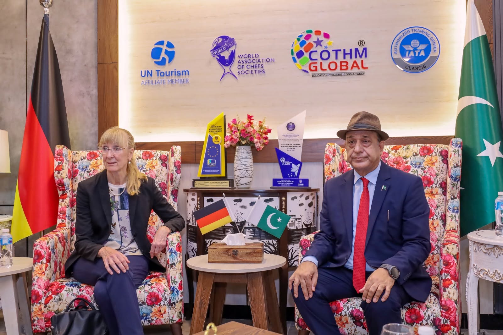 Ina Lepel German Ambassador COTHM Pakistan