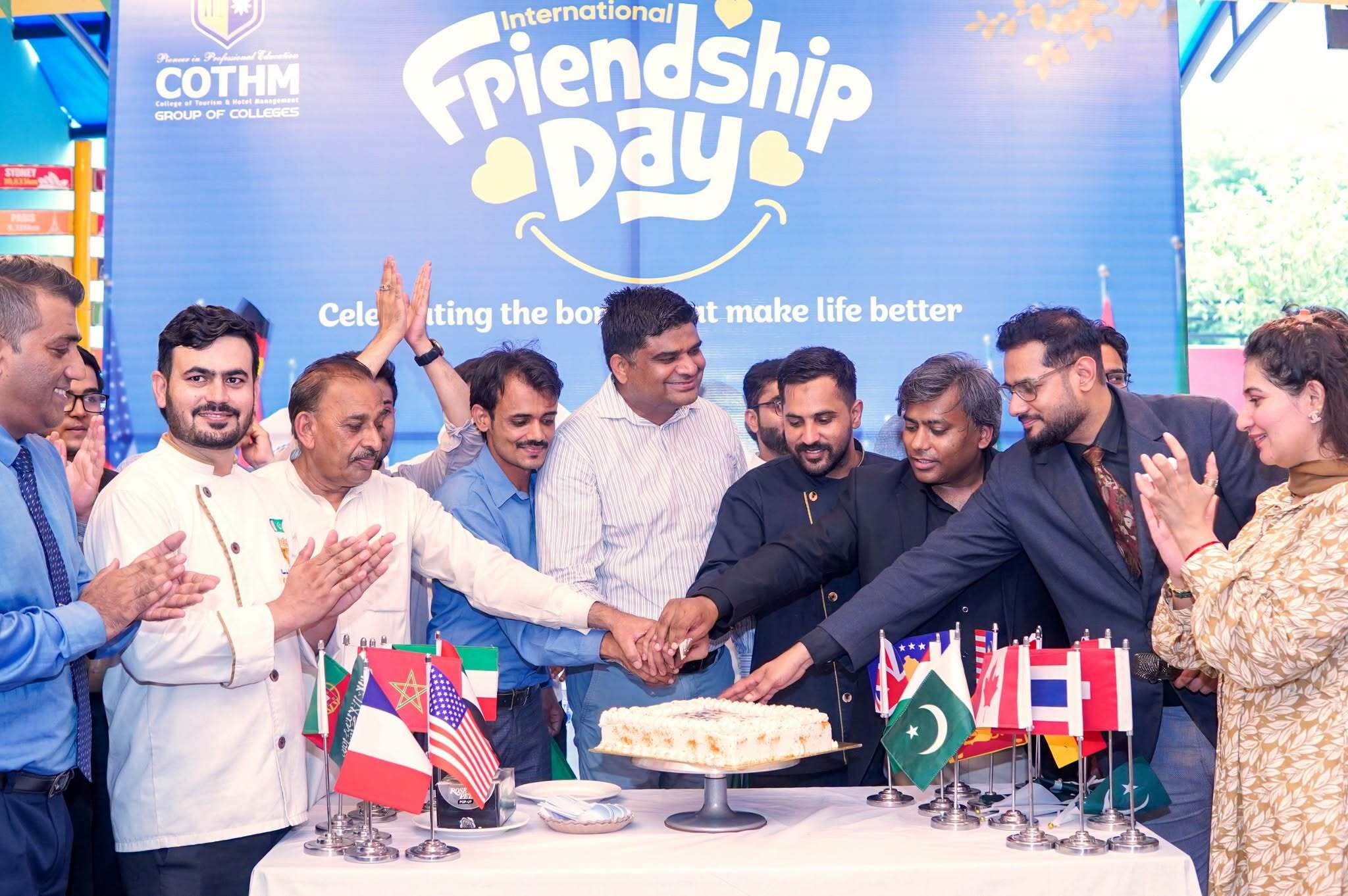 International Friendship Day students building global friendships