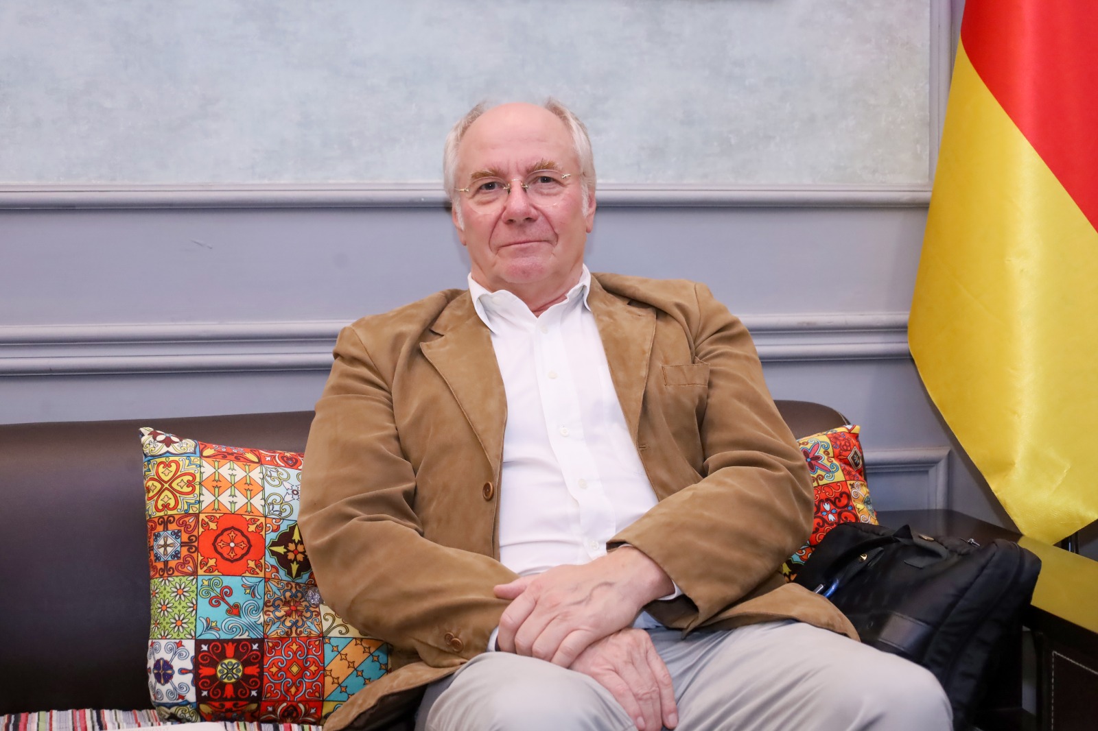 Klaus Kreutz at COTHM Pakistan tourism training event
