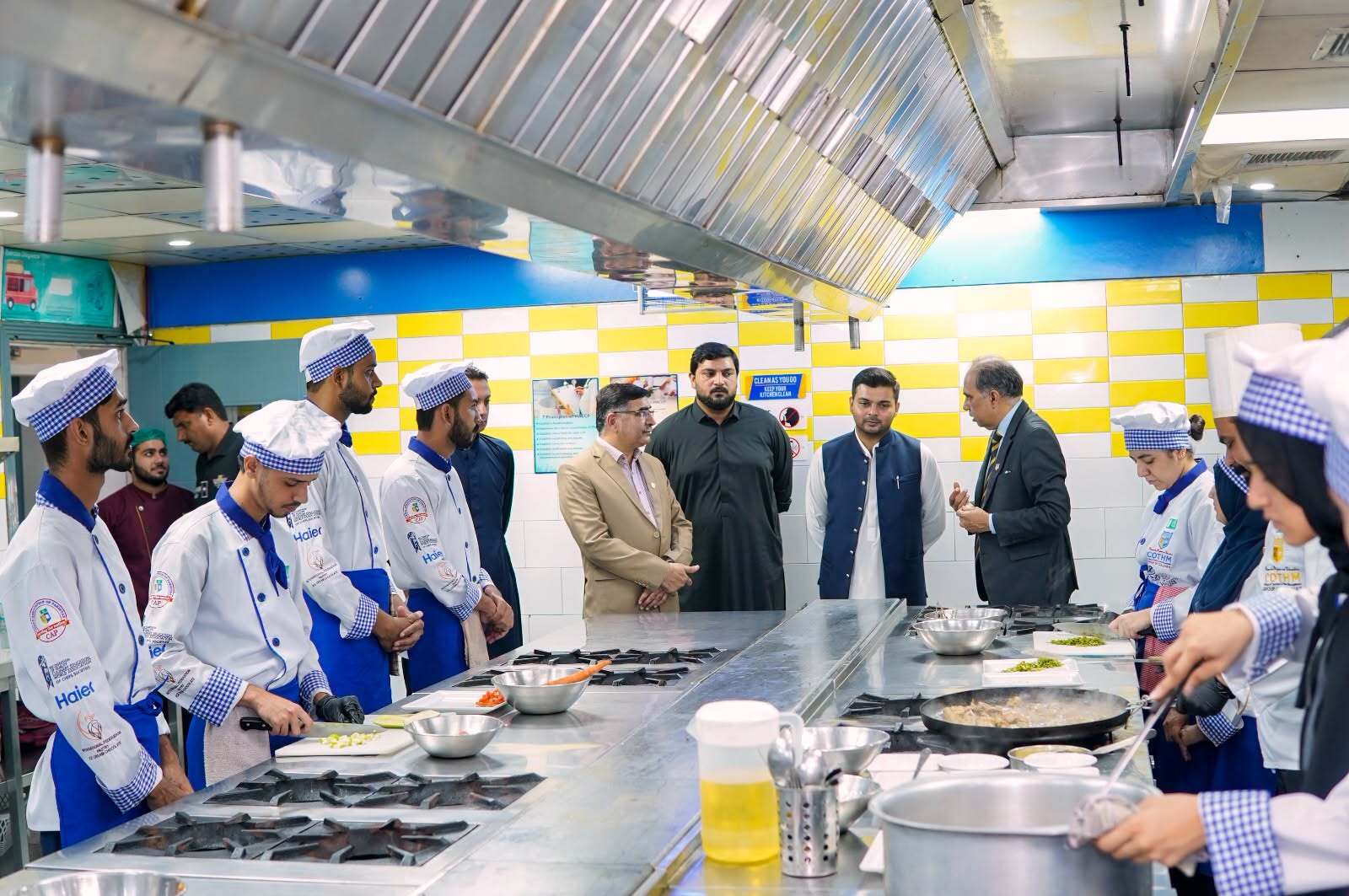 Malik Taimur Ahmed Khan at COTHM campus