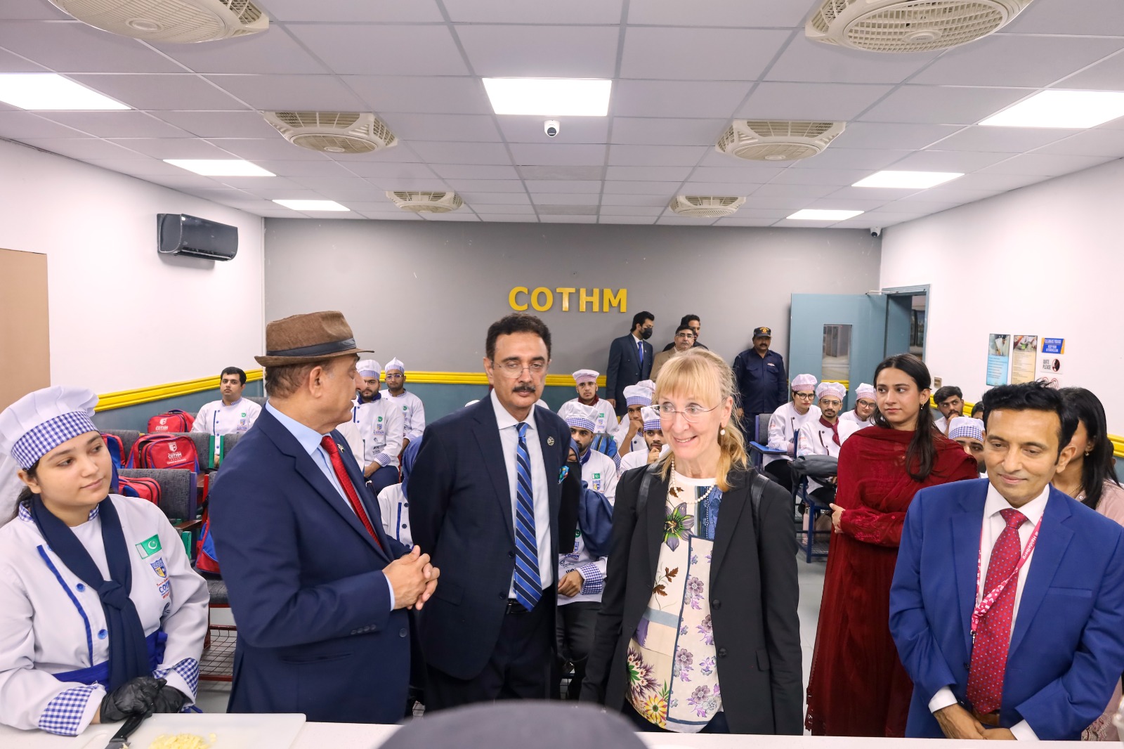 Prof Dr Muhammad Ali at COTHM Pakistan hospitality education event