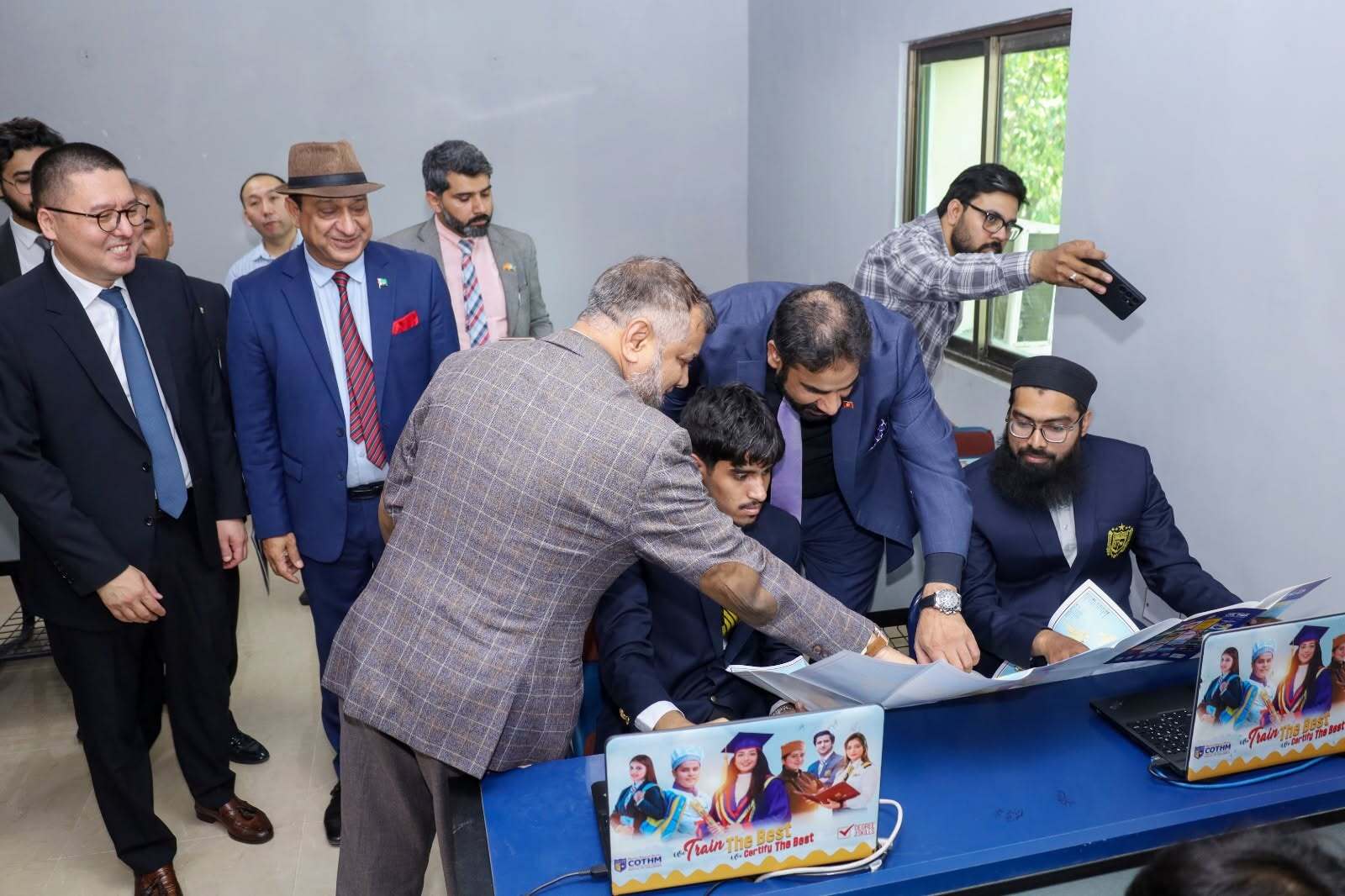 TDCP Managing Director Asim Raza visiting COTHM Pakistan