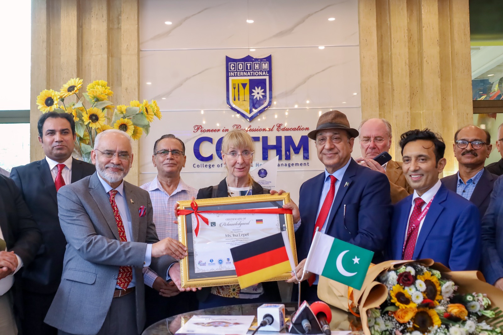 Tourism leaders gathering at COTHM Pakistan