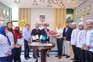 Army Burn Hall College delegation visits COTHM Pakistan