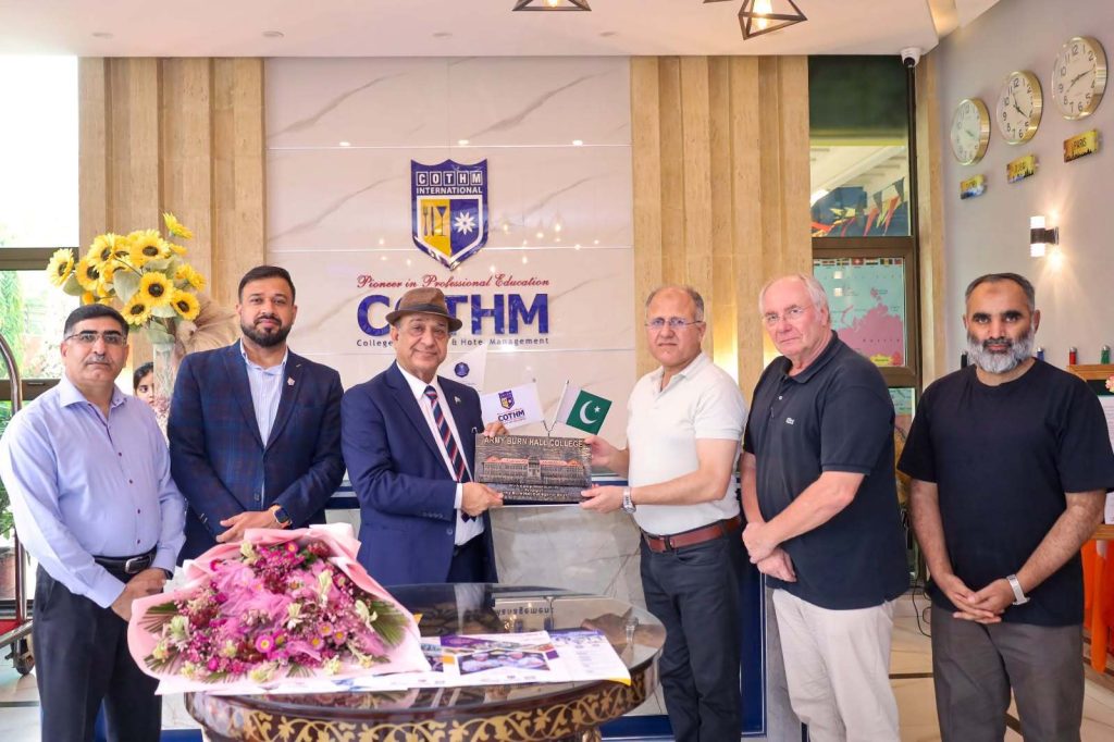 Army Burn Hall College representatives at COTHM