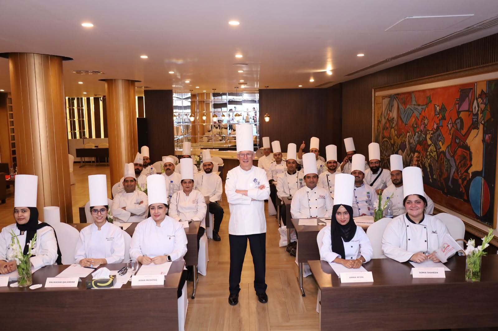 Worldchefs Pastry Arts Competition Seminar at COTHM Pakistan